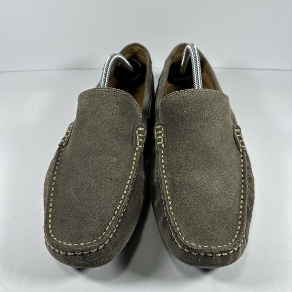 G.H. Bass & Co. Wheldon Men’s 11.5 M Brown Suede Driving Loafers Slip On Shoes main image 7